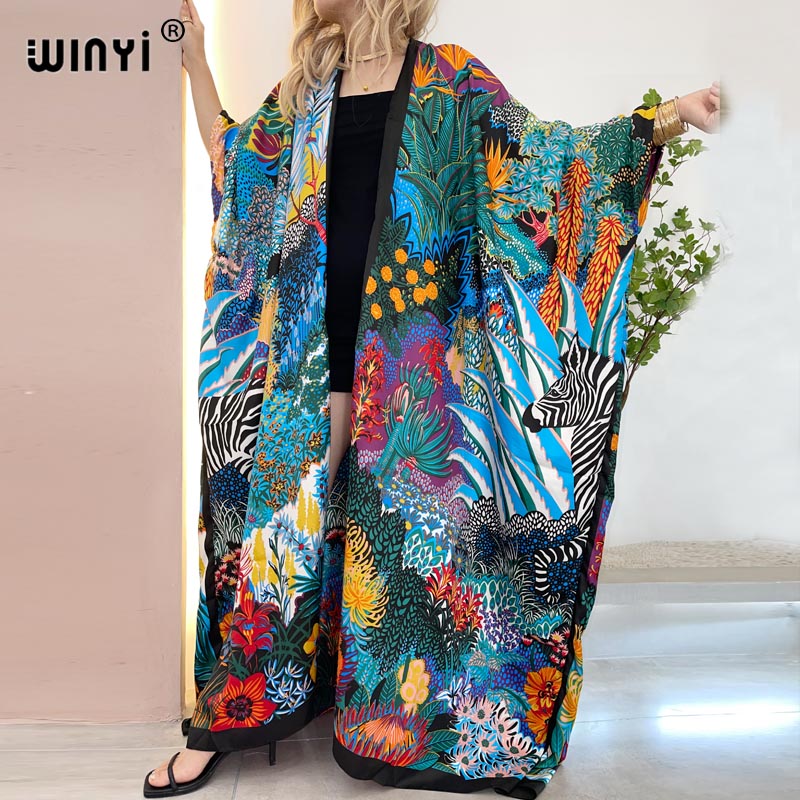 WINYI Africa Middle East kimon - огляд і ціна Robe Silk Women