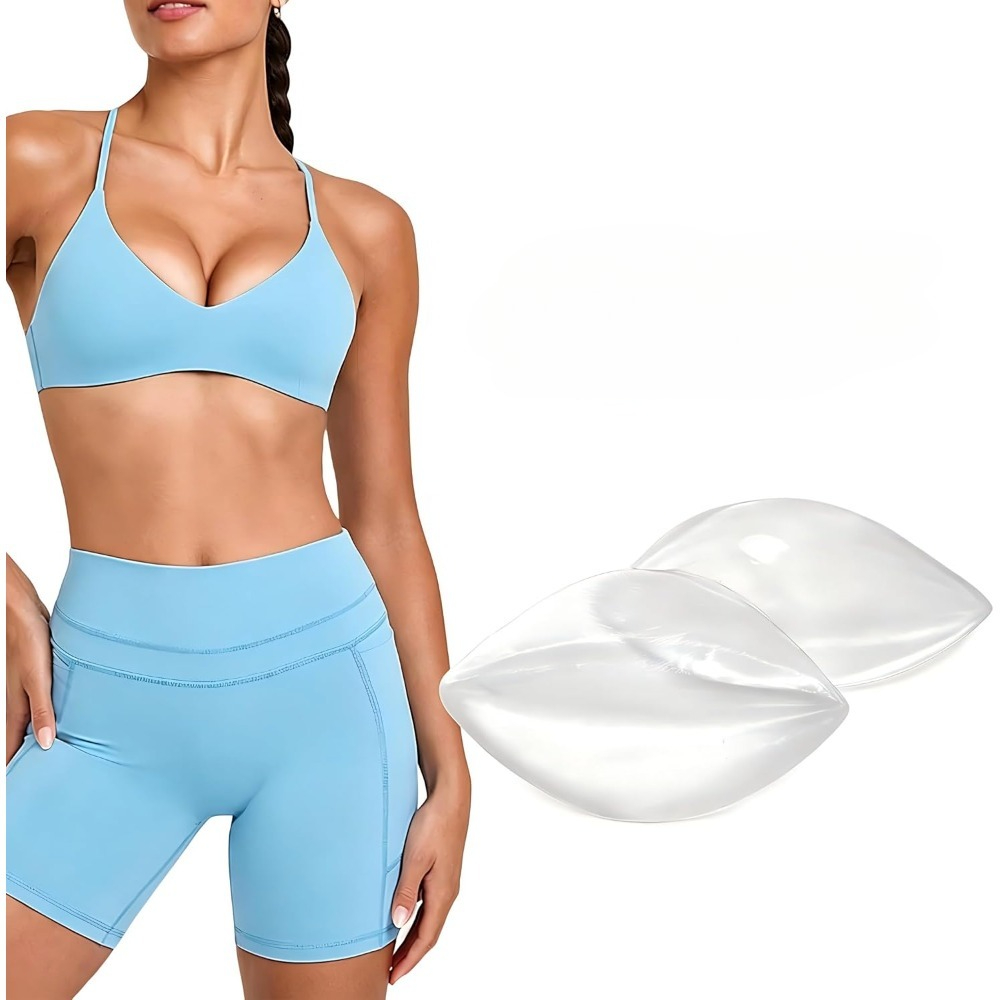 Adhesive Silicone Bra Inserts  - огляд і ціна Push Up Bra Padded