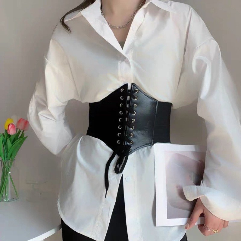 Fashion Corset Wide Belts Faux - огляд і ціна Corset Waist Cinch