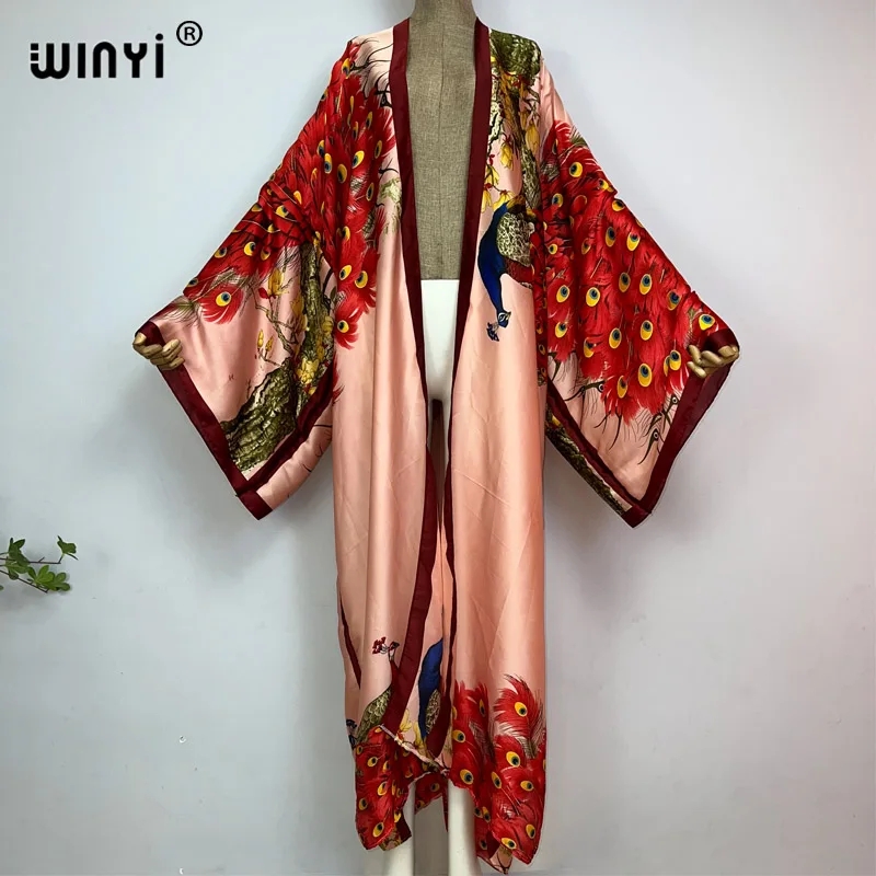 WINYI 2022 Summer Women Cardig - огляд і ціна Robe Silk Women