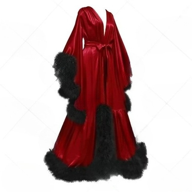 Customized Bathrobe for Women  - огляд і ціна Robe Silk Women